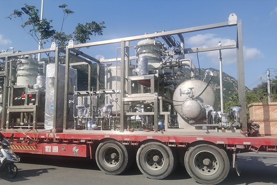 Поглощение выхлопных газов корабля